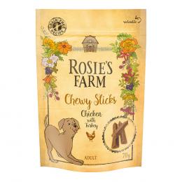 Rosie's Farm Kausnacks Hühnchen mit Truthahn - Sparpaket 5 x 70 g