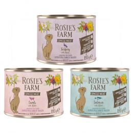 Angebot für Rosie's Farm Single Meat Adult 6 x 195 g - Mix (Truthahn & Reis, Lamm & Reis, Fisch & Reis) - Kategorie Hundefutter & Zubehör / Hundefutter nass / Rosie's Farm / Rosie's Farm Adult.  Lieferzeit: 1-2 Tage -  jetzt kaufen.
