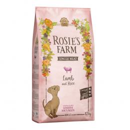 Rosie's Farm Single Meat Adult Lamm mit Reis - 12 kg