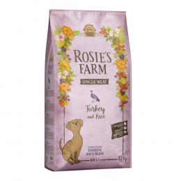 Rosie's Farm Single Meat Adult Pute mit Reis - 12 kg