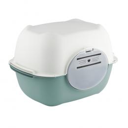 Rotho MyPet Katzentoilette Bella - mistelgrün / weiß
