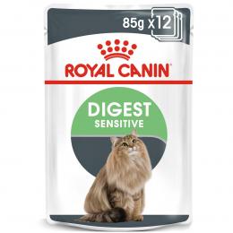 ROYAL CANIN Digest Sensitive Nassfutter für Katzen mit empfindlicher Verdauung 48x85g