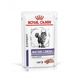 Angebot für Royal Canin Expert Mature Consult Balance Mousse - Sparpaket: 48 x 85 g - Kategorie Katze / Katzenfutter nass / Royal Canin Veterinary / Mature.  Lieferzeit: 1-2 Tage -  jetzt kaufen.