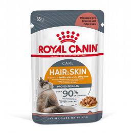 Angebot für Royal Canin Hair & Skin Care in Soße - Sparpaket: 96 x 85 g - Kategorie Katze / Katzenfutter nass / Royal Canin / Royal Canin Adult Spezialfutter.  Lieferzeit: 1-2 Tage -  jetzt kaufen.