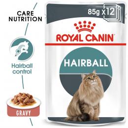 ROYAL CANIN Hairball Care Katzenfutter nass gegen Haarballen 48x85g