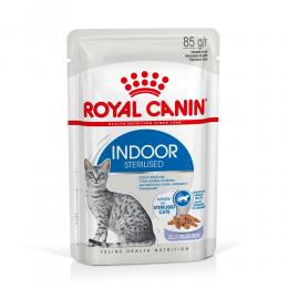 Angebot für Royal Canin Indoor Sterilised in Gelee - Sparpaket: 24 x 85 g - Kategorie Katze / Katzenfutter nass / Royal Canin / Royal Canin Adult Spezialfutter.  Lieferzeit: 1-2 Tage -  jetzt kaufen.