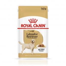 ROYAL CANIN Labrador Retriever Adult Stückchen in Soße Nassfutter für Hunde 10x140g