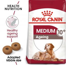 ROYAL CANIN MEDIUM Ageing 10+ Trockenfutter für ältere mittelgroße Hunde 15kg