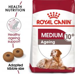 ROYAL CANIN MEDIUM Ageing 10+ Trockenfutter für ältere mittelgroße Hunde 2x15kg