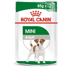 ROYAL CANIN MINI ADULT Nassfutter für ausgewachsene kleine Hunde 12x85g