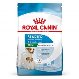 ROYAL CANIN MINI Starter Trockenfutter für tragende Hündinnen und Welpen kleiner Rassen 4kg