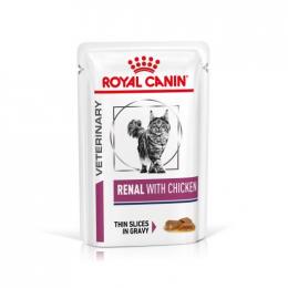 Royal Canin Renal Feline With Chicken 12X85 Gr