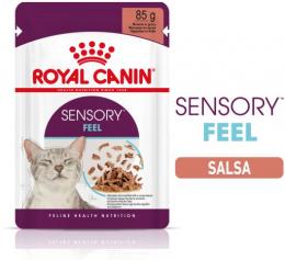 Royal Canin Sensory Feel Feuchtes Katzenfutter In Sauce Für