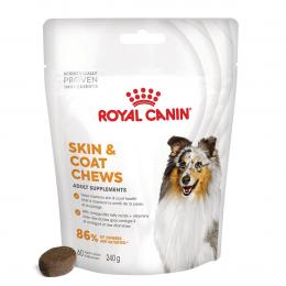Royal Canin SkinundCoat Chews Adult Supplements 240g
