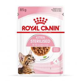 Angebot für Royal Canin Sterilised Kitten in Soße - Sparpaket: 48 x 85 g - Kategorie Katze / Katzenfutter nass / Royal Canin / Royal Canin Aufzucht & Kitten.  Lieferzeit: 1-2 Tage -  jetzt kaufen.
