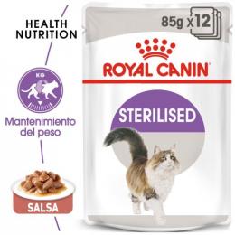 Royal Canin Sterilised Nassfutter In Soße Für Sterilisierte 85 Gr