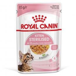 Royal Canin Sterilized Kitten in Gelee - Sparpaket: 24 x 85 g