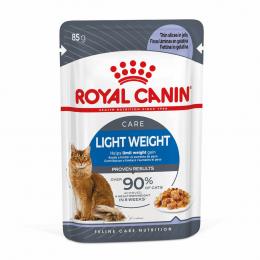 ROYAL CANIN ULTRA LIGHT in Gelee Nassfutter für zu Übergewicht neigenden Katzen 12x85g