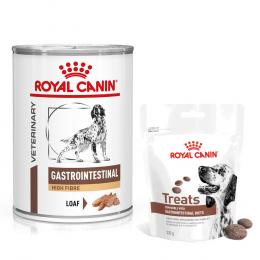 Royal Canin Veterinary Canine Gastrointestinal + 230 g Snack gratis! - High Fiber Mousse (12 x 410 g)