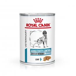 Royal Canin Veterinary Canine Sensitivity Control Huhn & Reis Mousse - Sparpaket: 24 x 410 g