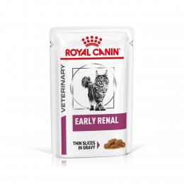 Angebot für Royal Canin Veterinary Feline Early Renal - Sparpaket: 48 x 85 g - Kategorie Katze / Katzenfutter nass / Royal Canin Veterinary / Nierenerkrankungen.  Lieferzeit: 1-2 Tage -  jetzt kaufen.