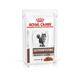 Royal Canin Veterinary Feline Gastrointestinal Moderate Calorie in Soße - Sparpaket: 48 x 85 g