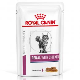 Angebot für Royal Canin Veterinary Feline Renal in Soße - Huhn (24 x 85 g) - Kategorie Katze / Katzenfutter nass / Royal Canin Veterinary / Nierenerkrankungen.  Lieferzeit: 1-2 Tage -  jetzt kaufen.
