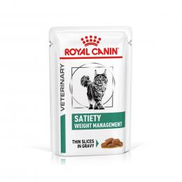 Angebot für Royal Canin Veterinary Feline Satiety Weight Management in Soße - Sparpaket: 48 x 85 g - Kategorie Katze / Katzenfutter nass / Royal Canin Veterinary / Gewichtsmanagement.  Lieferzeit: 1-2 Tage -  jetzt kaufen.