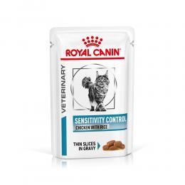 Royal Canin Veterinary Feline Sensitivity Control Huhn & Reis in Soße  - 12 x 85 g