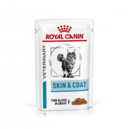 Royal Canin Veterinary Feline Skin & Coat in Soße - Sparpaket: 48 x 85 g