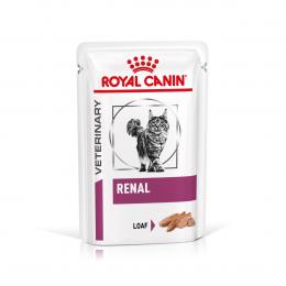 ROYAL CANIN® Veterinary RENAL Mousse Nassfutter für Katzen 48x85g