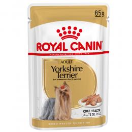 Angebot für Royal Canin Yorkshire Terrier Adult Mousse - Sparpaket: 24 x 85 g - Kategorie Hund / Hundefutter nass / Royal Canin / Royal Canin Breed.  Lieferzeit: 1-2 Tage -  jetzt kaufen.