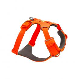 Ruffwear Front Range Hundegeschirr, Blaze Orange - Größe S: 56 - 69 cm Brustumfang