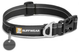 Ruffwear Hoopie Obsidian Black Dog Collar 28-36Cm X 20Mm