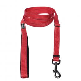 Rukka Bliss Leine, rot - Größe S: 120 - 200 cm lang, 10 mm breit