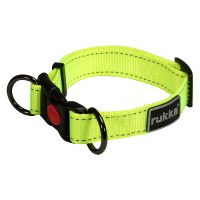 Rukka® Bliss Neon Halsband, gelb - Gr. XS: 20 - 30 cm Halsumfang, B 15 mm