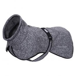 Rukka® Comfy Strickjacke, grau / schwarz -  ca. 40 cm Rückenlänge (Größe 40)