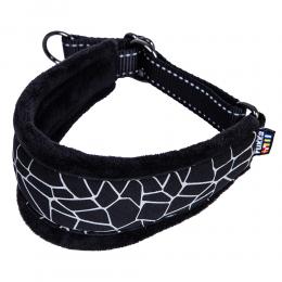 Rukka® Cube Halsband, schwarz - Größe L: 36 - 45 cm Halsumfang, 80 mm breit