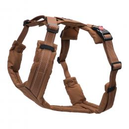 Rukka Hundegeschirr Puff - Größe L: 65 - 90 cm Brustumfang, cognac
