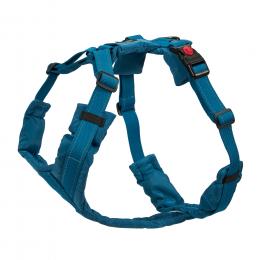 Rukka Hundegeschirr Puff - Größe M: 55 - 75 cm Brustumfang, petrolblau