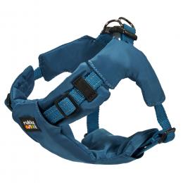 Rukka Hundegeschirr Puff Mini - Größe S: 35 - 45 cm Brustumfang, petrolblau