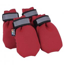 Rukka Hundeschuhe Neopren, rot - Größe 2: Schuhbreite 30 mm