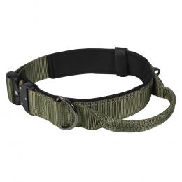 Rukka® Mission Halsband, oliv - Größe L: 54 - 61 cm Halsumfang, 45 mm breit