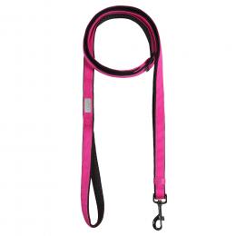 Rukka Solid Leine, fuchsia - Größe M: 120 - 200 cm lang, 25 mm breit