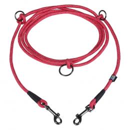 Rukka® Verstellbare Seil-Leine, rot - Größe L: 300 cm lang, Ø 11 mm