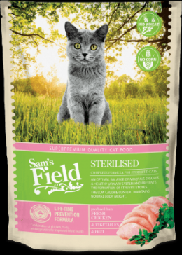 Sam's Field Pienso Sterilized De Pollo Para Gatos Esterilizados 7,5 Kg