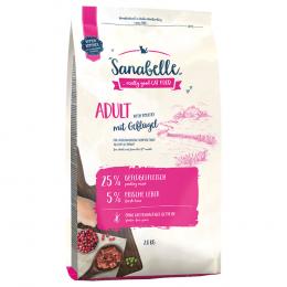 Sanabelle Adult mit Geflügel - Sparpaket: 2 x 2 kg