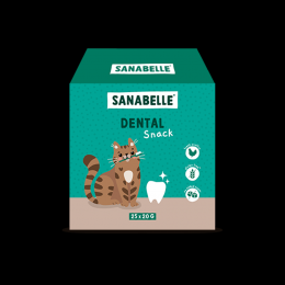 Sanabelle Dental Snack im Tetraeder - 25 x 20 g
