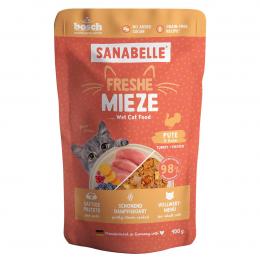 Sanabelle Freshe Mieze Pute und Huhn 10x100 g