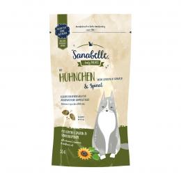 Sanabelle Knusperkissen Huhn und Spinat 5x55g